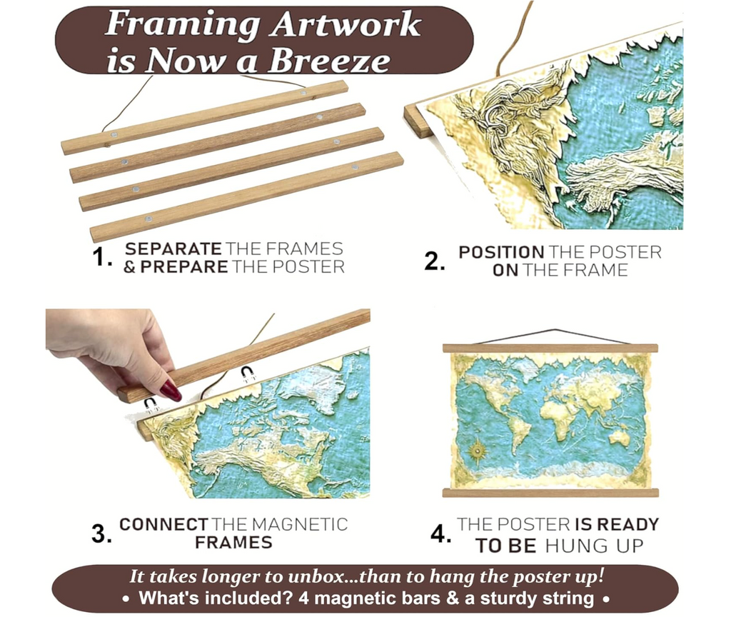 Poster Hanger (72" wide)